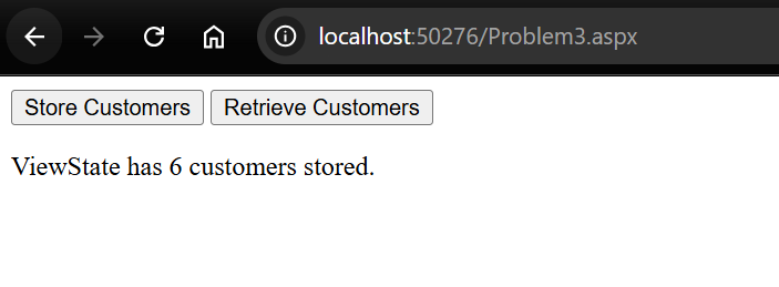 Problem 3 Output